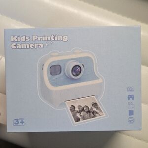 Kids Printing Camera - Light Pink Portable Instant Photo Printer